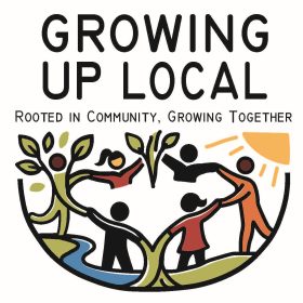 Growing Up Local logo
